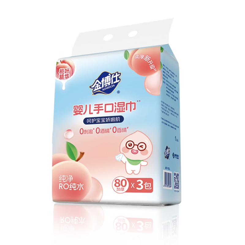 JBS-4762A  3连包80片湿巾